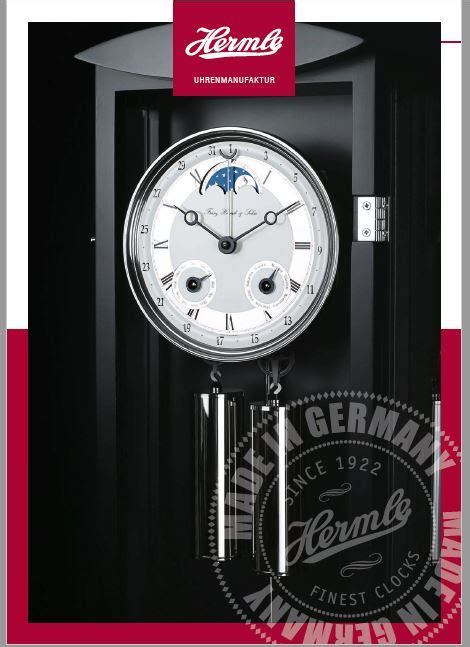 hermle clocks website.